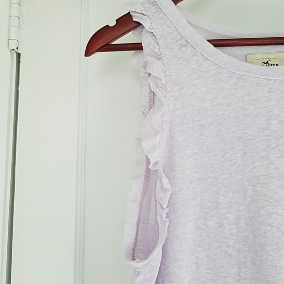 Paste purple Hollister tank top - Picture 3 of 4